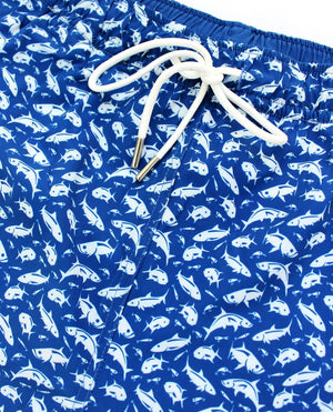 
                  
                    Load image into Gallery viewer, Grand Slam: Swim Trunks - Mid-Blue
                  
                
