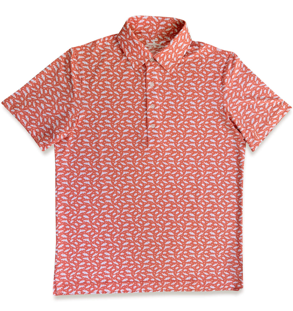 
                  
                    Load image into Gallery viewer, Grand Slam: Upcycled Club Polo - Coral
                  
                