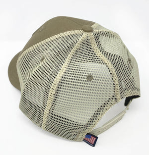 
                  
                    Load image into Gallery viewer, Hang Ten Hound: Badged Trucker Cap - Driftwood
                  
                