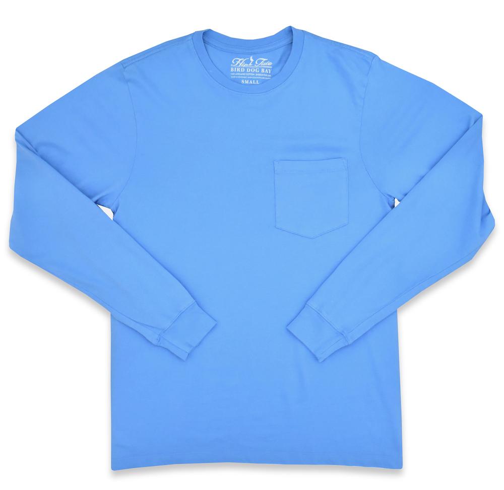 High Tide: Long Sleeve T-Shirt - Azure