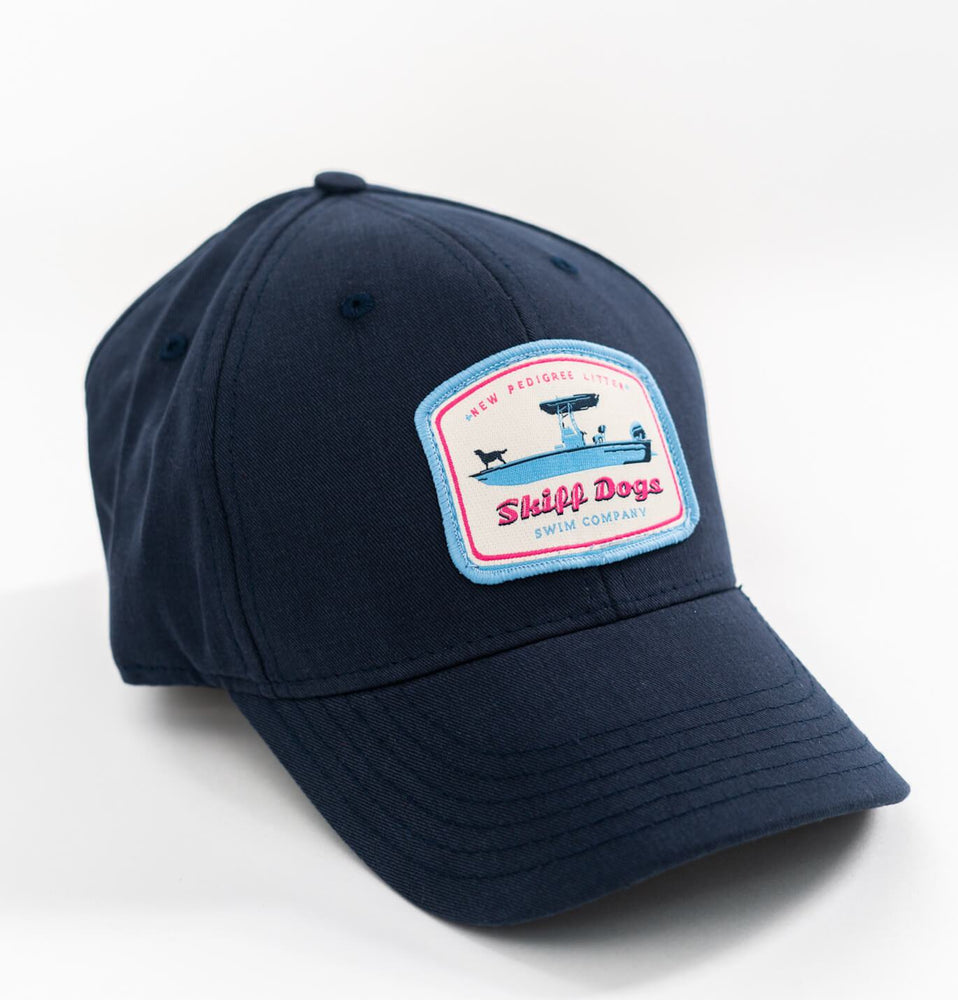 Skiff Dogs: Heritage Twill Cap - Navy