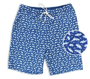 
                  
                    Load image into Gallery viewer, Grand Slam: Swim Trunks - Mid-Blue (XL &amp;amp; XXL)
                  
                