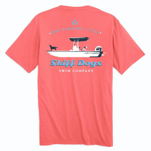 
                  
                    Load image into Gallery viewer, Skiff Dogs: Short Sleeve T-Shirt - Coral
                  
                