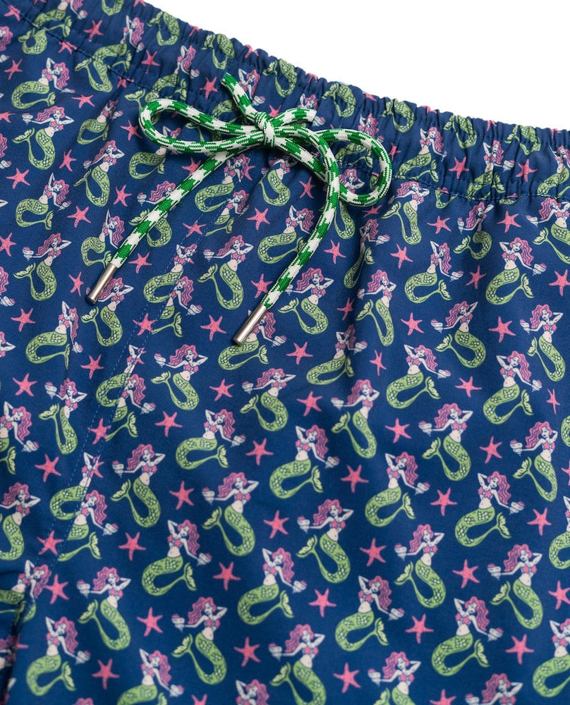 
                  
                    Load image into Gallery viewer, Mermaid Mixer: Swim Trunks - Navy
                  
                