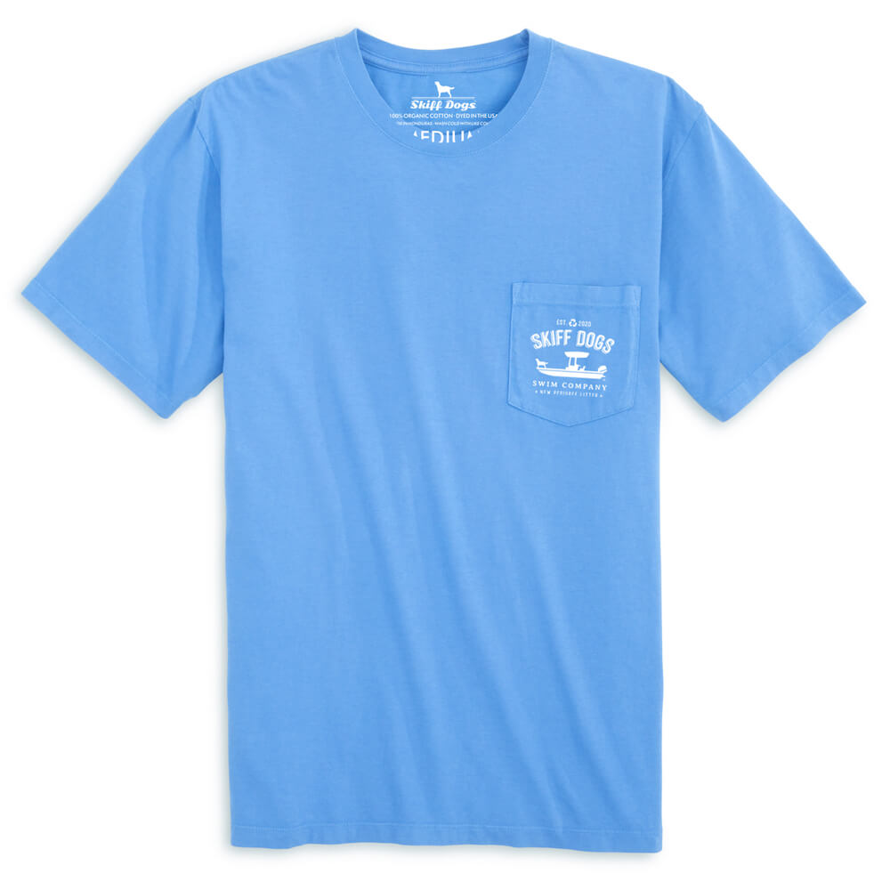 
                  
                    Load image into Gallery viewer, Drunken Crab: Short Sleeve T-Shirt - Azure
                  
                
