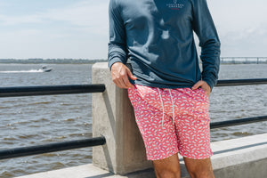 
                  
                    Load image into Gallery viewer, Grand Slam: Swim Trunks - Coral
                  
                