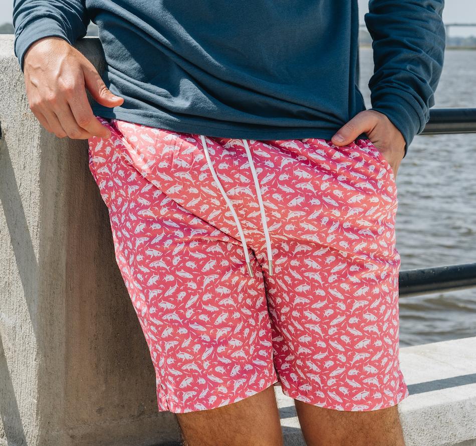 
                  
                    Load image into Gallery viewer, Let It Fly: Swim Trunks - Mint
                  
                